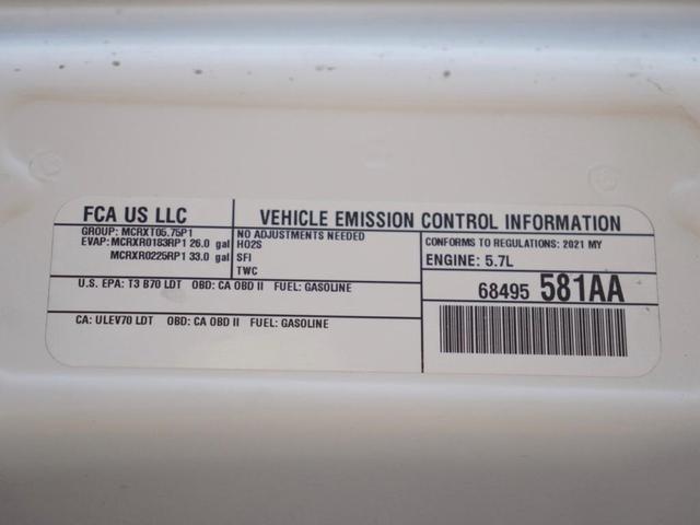 Photo of 2021 Bright White Clearcoat RAM 1500