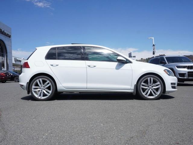 Photo of 2015 Pure White Volkswagen Golf