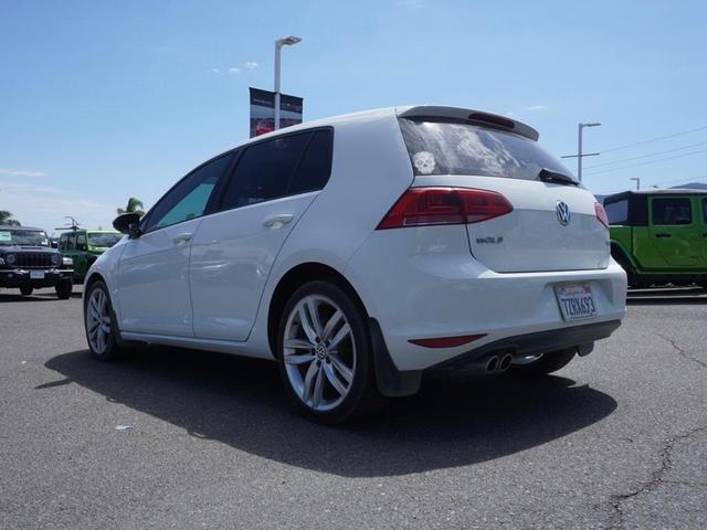 Photo of 2015 Pure White Volkswagen Golf