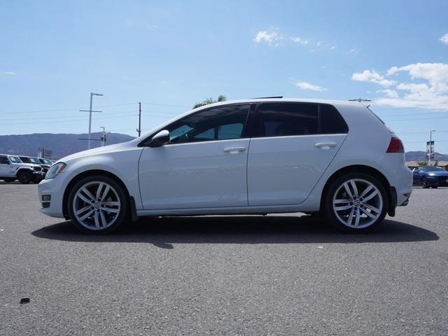 Photo of 2015 Pure White Volkswagen Golf
