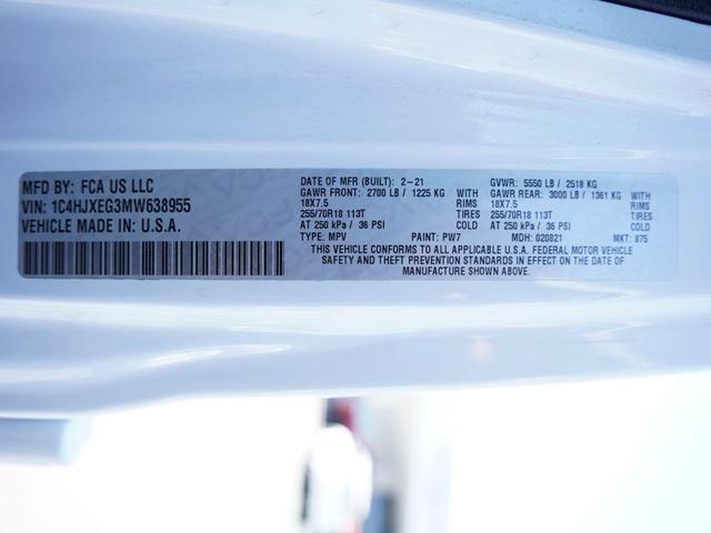 Photo of 2021 Bright White Clearcoat Jeep Wrangler Unlimited