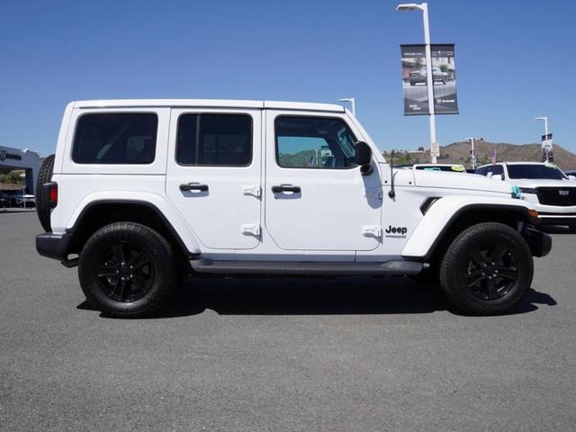 Photo of 2021 Bright White Clearcoat Jeep Wrangler Unlimited