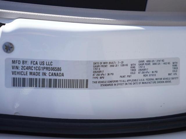Photo of 2023 Bright White Clearcoat Chrysler Voyager