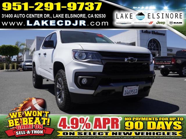 Photo of 2022 Summit White Chevrolet Colorado