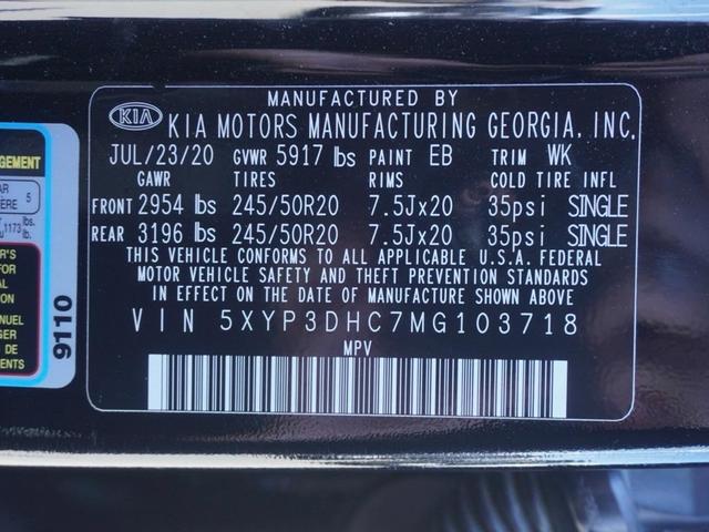 Photo of 2021 Ebony Black Kia Telluride