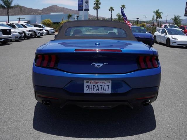 Photo of 2024 Atlas Blue Metallic Ford Mustang