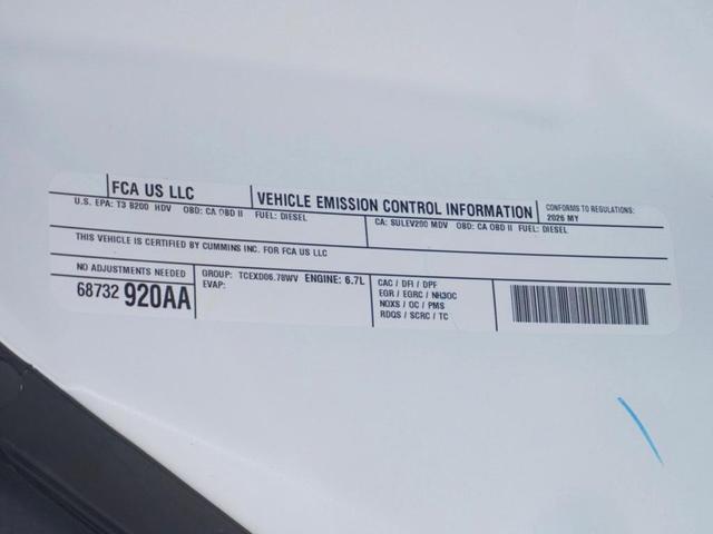 Photo of 2026 Bright White Clearcoat RAM 2500