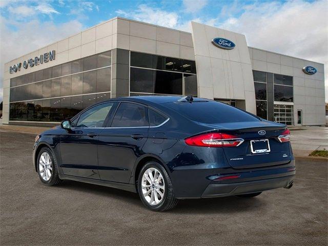 Photo of 2020 Alto Blue Metallic Tinted Clearcoat Ford Fusion