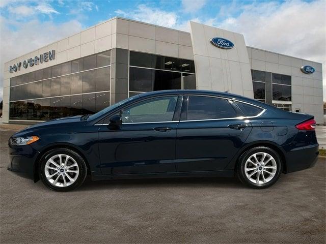 Photo of 2020 Alto Blue Metallic Tinted Clearcoat Ford Fusion
