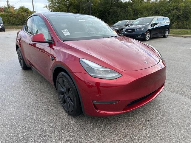 Photo of 2025 Ultra Red Tesla Model Y