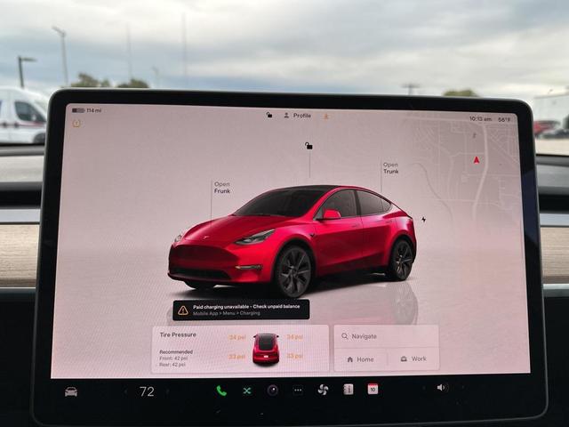 Photo of 2025 Ultra Red Tesla Model Y