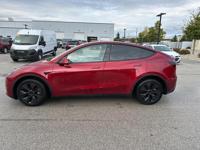 Photo of 2025 Ultra Red Tesla Model Y