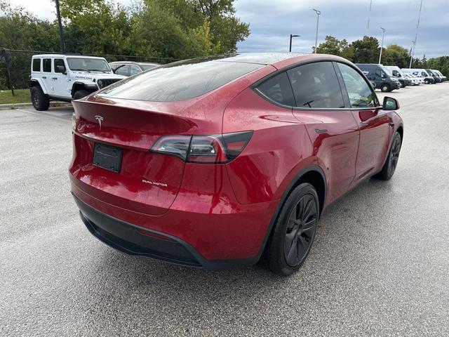 Photo of 2025 Ultra Red Tesla Model Y