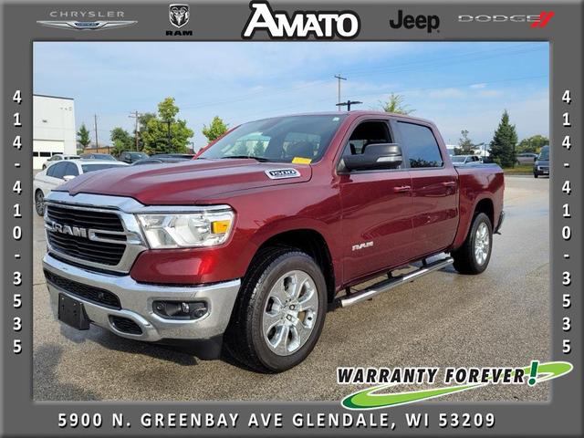 Photo of 2021 Delmonico Red Pearlcoat RAM 1500