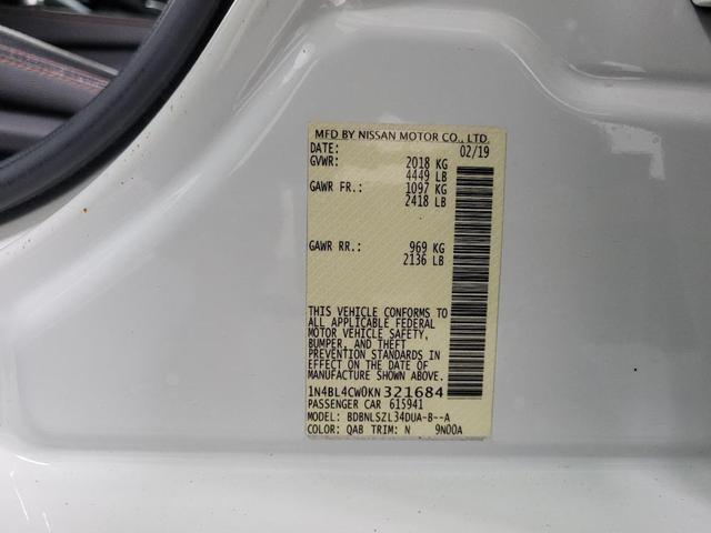 Photo of 2019 Pearl White Tricoat Nissan Altima