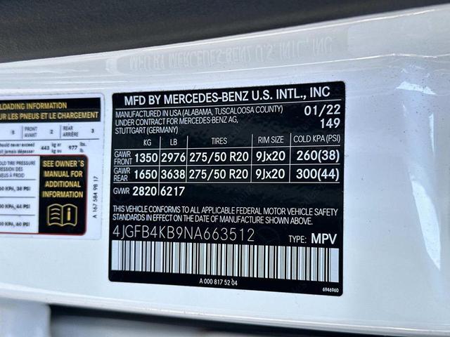 Photo of 2022 Polar White Mercedes-Benz GLE 350