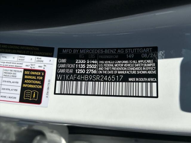 Photo of 2025 White Mercedes-Benz C-Class