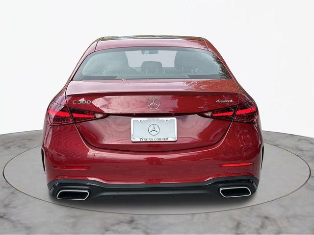 Photo of 2025 Platinum White Mercedes-Benz C-Class