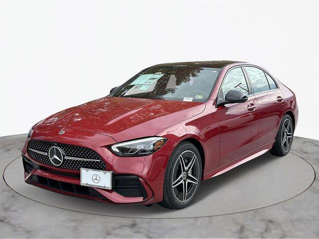 Photo of 2025 Platinum White Mercedes-Benz C-Class