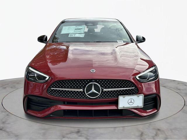 Photo of 2025 Platinum White Mercedes-Benz C-Class