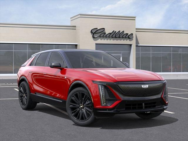 Photo of 2025 Radiant Red Cadillac LYRIQ