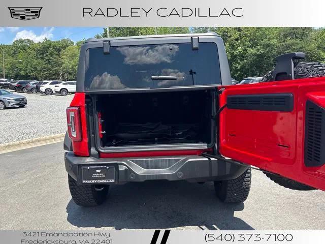Photo of 2022 Race Red Ford Bronco