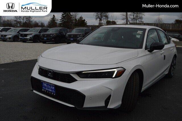 Photo of 2026 Platinum White Pearl Honda Civic Hybrid