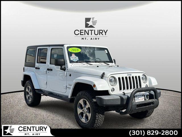 Photo of 2018 Bright White Clearcoat Jeep Wrangler JK Unlimited