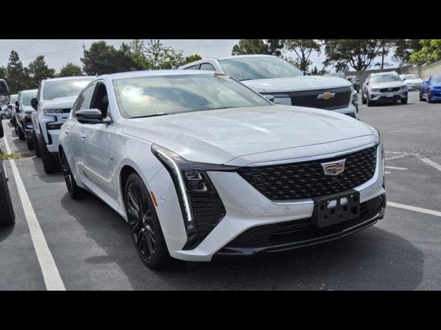 Photo of 2025 Crystal White Tricoat Cadillac CT5