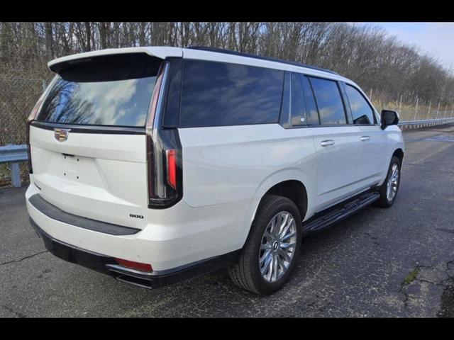 Photo of 2024 Crystal White Tricoat Cadillac Escalade ESV