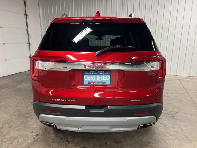 Photo of 2023 Volcanic Red Tintcoat GMC Acadia