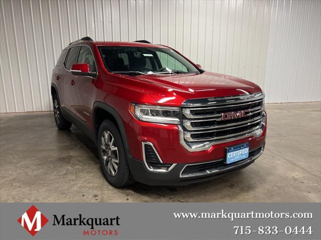 Photo of 2023 Volcanic Red Tintcoat GMC Acadia