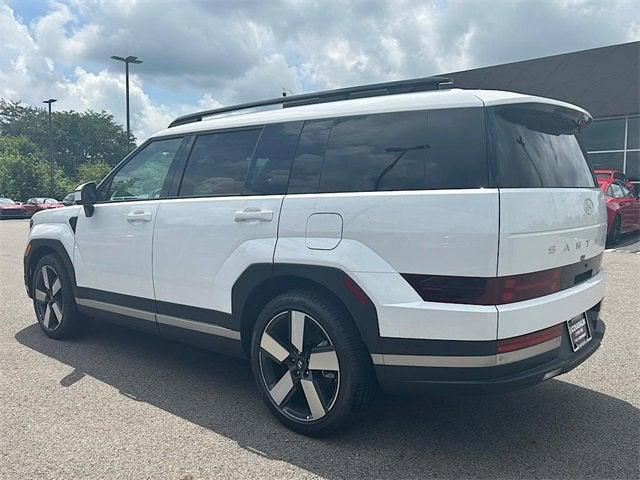 Photo of 2025 White Hyundai SANTA FE