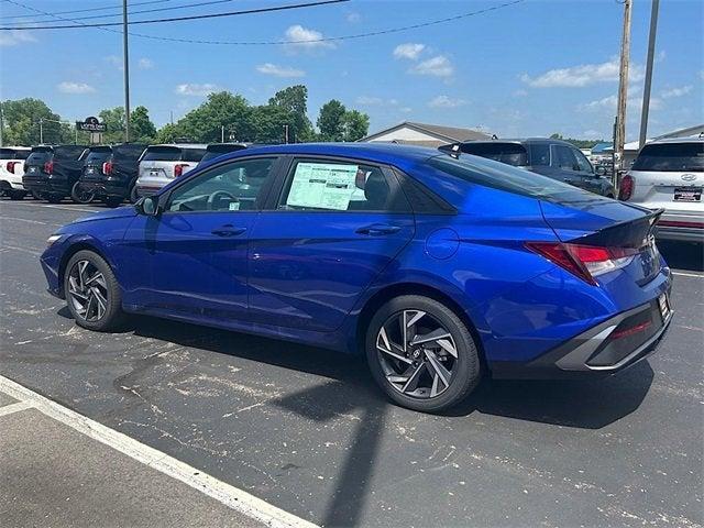 Photo of 2025 Intense Blue Hyundai ELANTRA