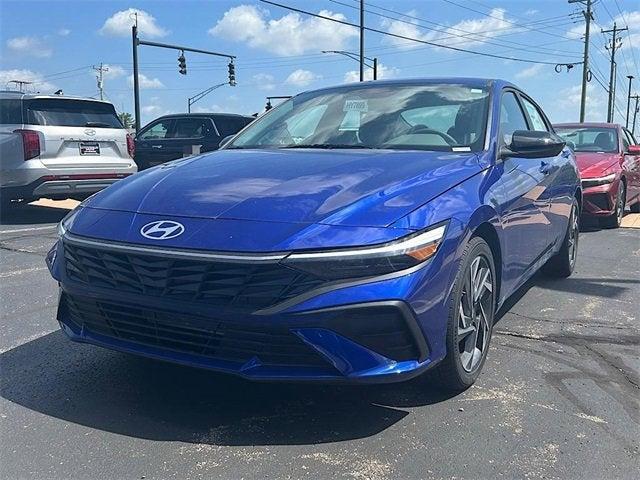 Photo of 2025 Intense Blue Hyundai ELANTRA