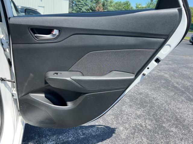 Photo of 2018 Frost White Pearl Hyundai Accent