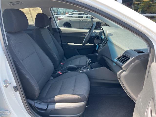 Photo of 2018 Frost White Pearl Hyundai Accent