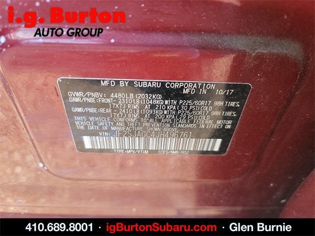 Photo of 2018 Venetian Red Pearl Subaru Forester