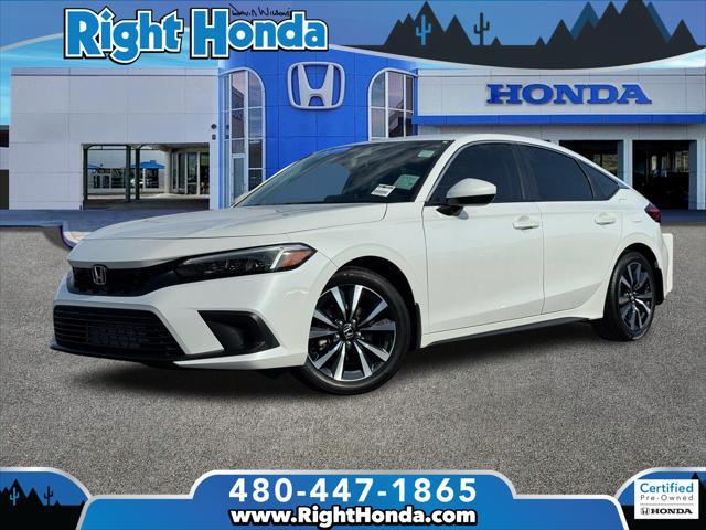 Photo of 2022 Platinum White Pearl Honda Civic