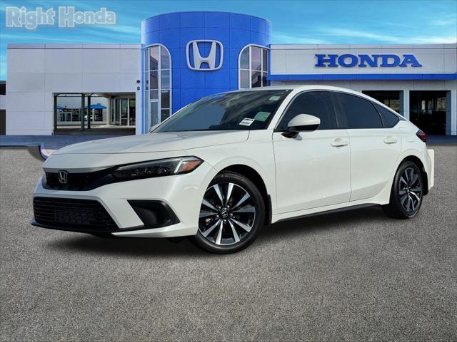 Photo of 2022 Platinum White Pearl Honda Civic