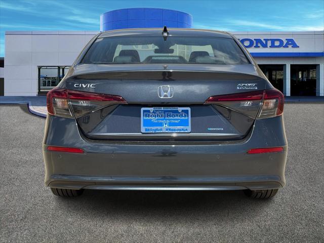 Photo of 2025 Meteorite Gray Metallic Honda Civic Hybrid