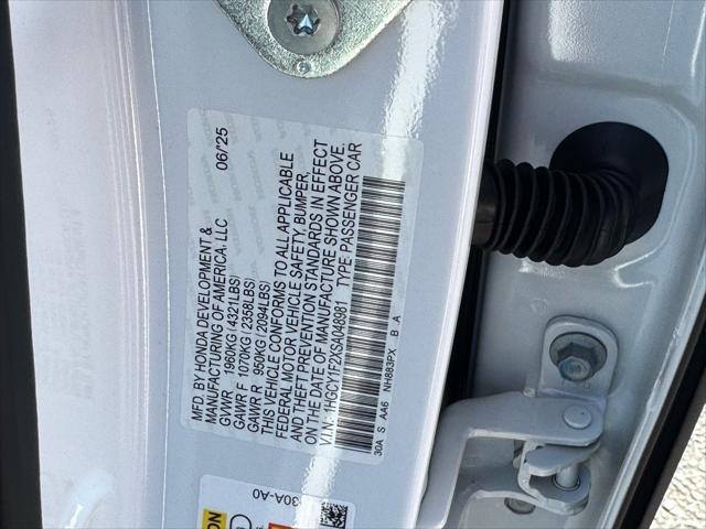 Photo of 2025 Platinum White Pearl Honda Accord