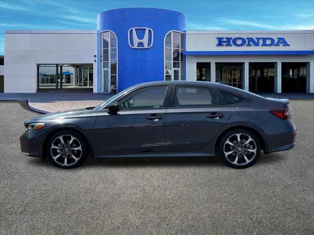 Photo of 2025 Meteorite Gray Metallic Honda Civic Hybrid