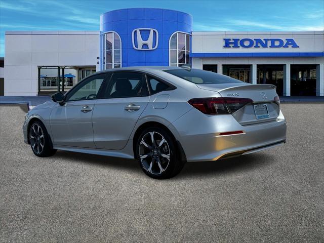 Photo of 2025 Solar Silver Metallic Honda Civic Hybrid