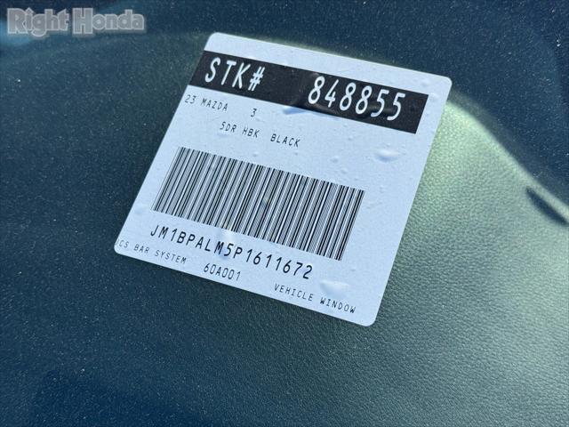 Photo of 2023 Jet Black Mica Mazda Mazda3