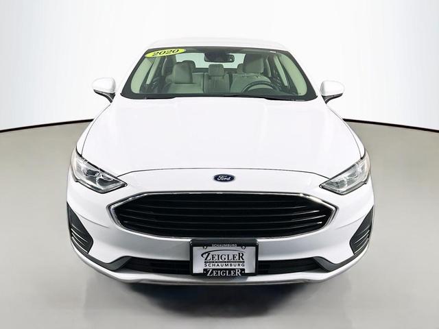 Photo of 2020 OXFORD WHITE Ford Fusion
