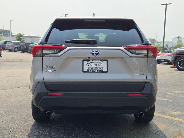 Photo of 2023 Silver Sky Metallic Toyota RAV4 Hybrid
