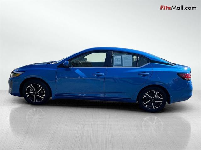 Photo of 2025 Electric Blue Metallic Nissan Sentra