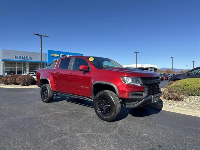 Photo of 2021 Cherry Red Tintcoat Chevrolet Colorado