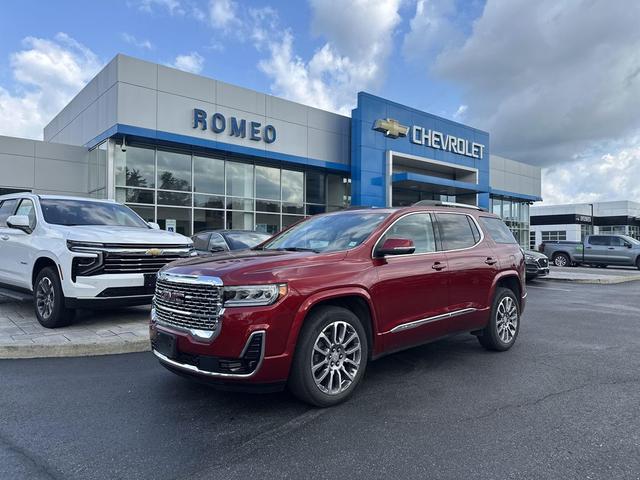 Photo of 2023 Volcanic Red Tintcoat GMC Acadia